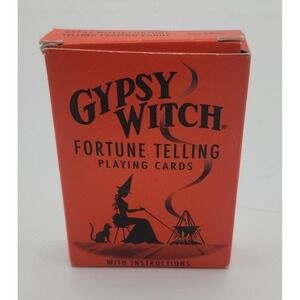 Vintage Gypsy Witch Playing Cards complete with instructions